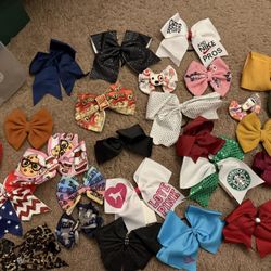 Cheer Bows And Regular Bows 