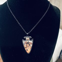 Tribal Couple Charm/chain