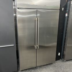 Monogram 48” Stainless Steel Side x Side Built In Refrigerator 