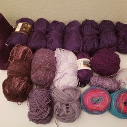 Yarn Acrylic Cotton Polyester Nylon  6lb $35