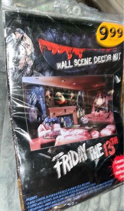 New Vintage Friday the 13th Jason Wall Poster Set! $25 new