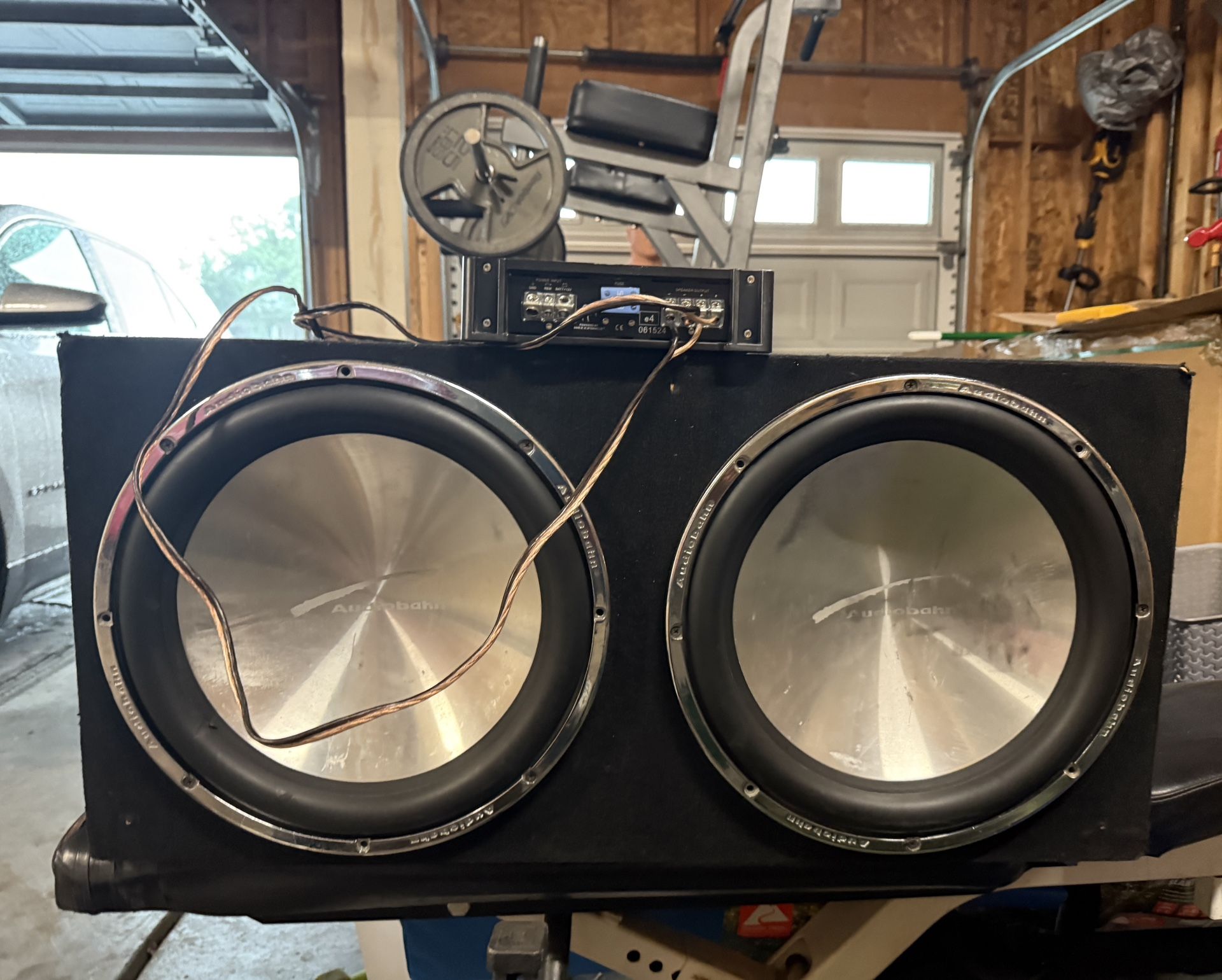 Amplifier And Subwoofer
