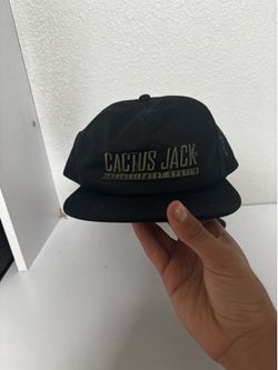 travis scott x nintendo entertainment system cactus jack hat snap back black