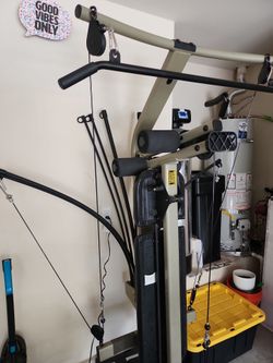 Schwinn comp Bow flex workout equipment