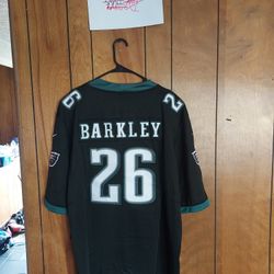 Surprise Sticker With Xl Eagles Barkley Jersey