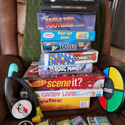 Board Games/etc(all For $10)