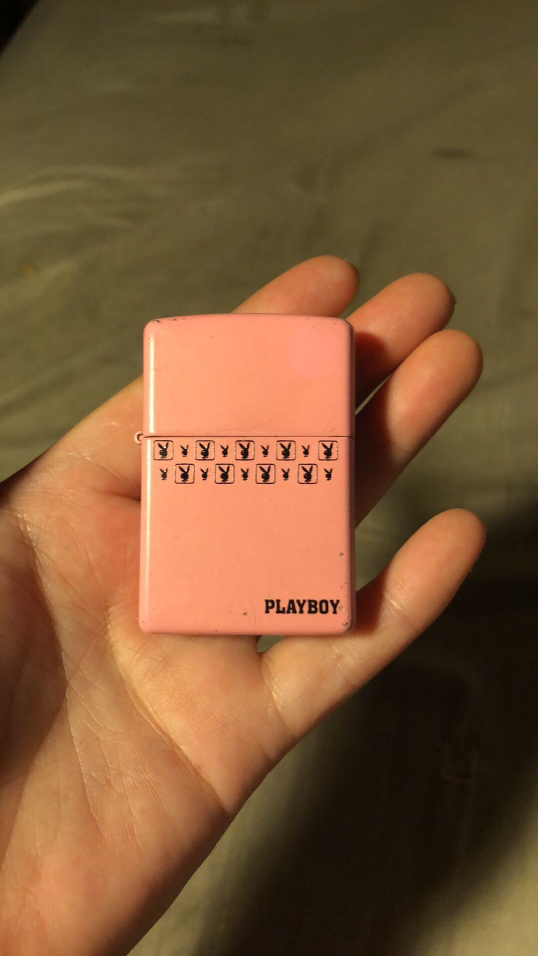 PlayBoy Bunny Zippo Lighter (Pink)