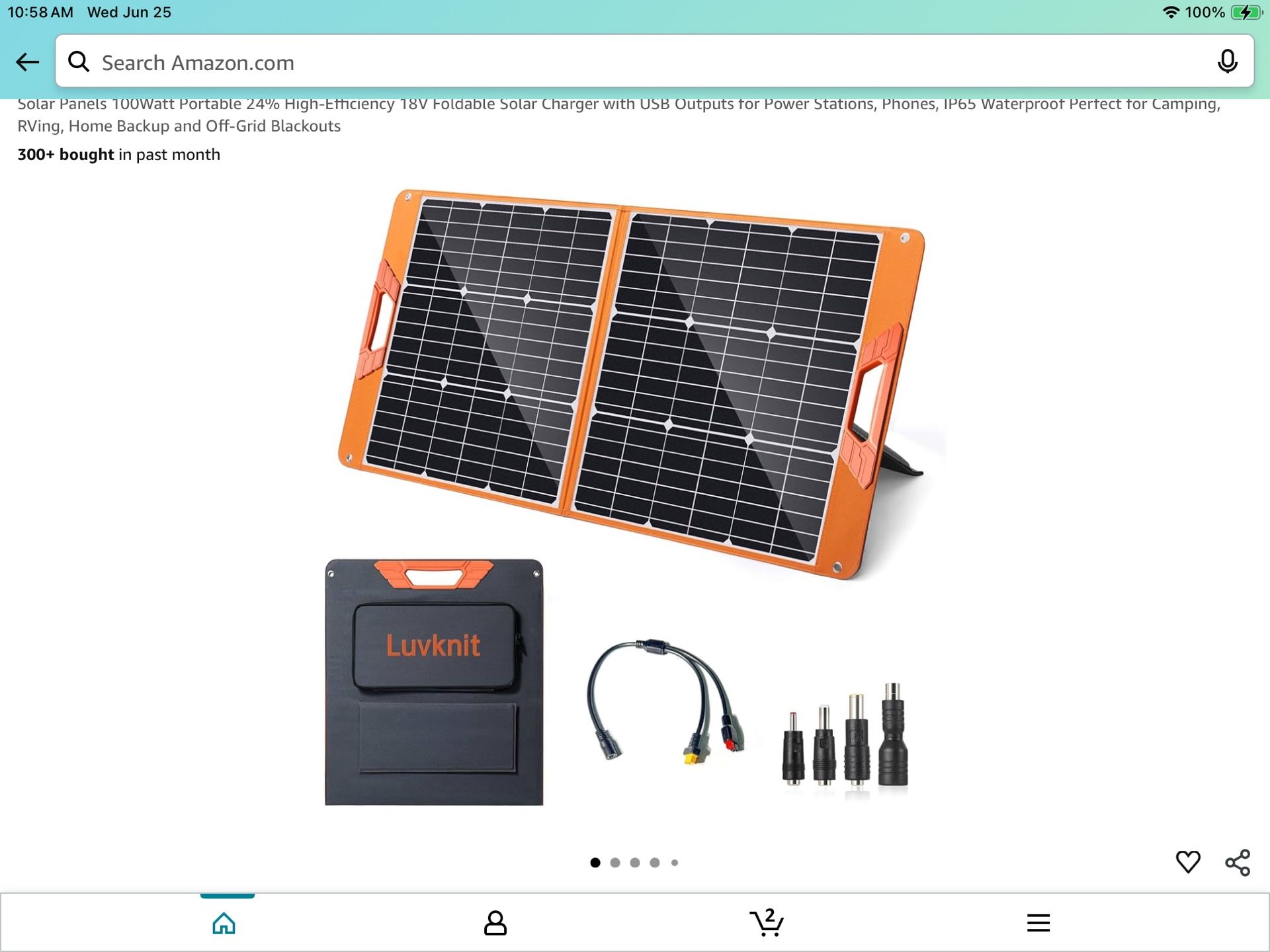 Solar Panels, Portable 100w Solar Panels New In Irvine