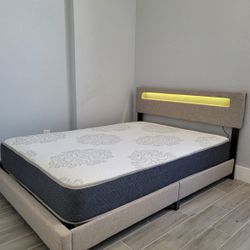 NEW FULL-SIZE MATTRESS AND BOX SPRING - 2PC