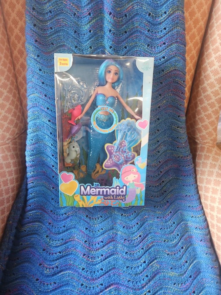 Nueva La Sirenita Con Luz