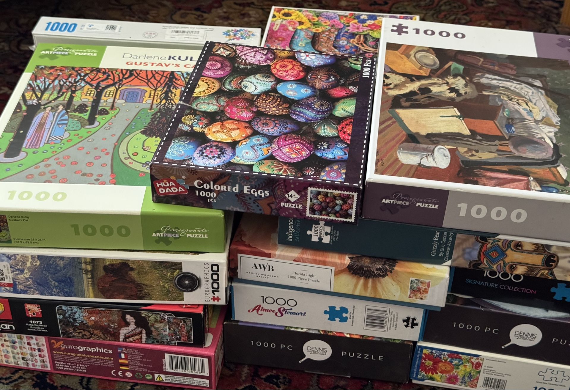 21 thousand piece Jigsaw Puzzles