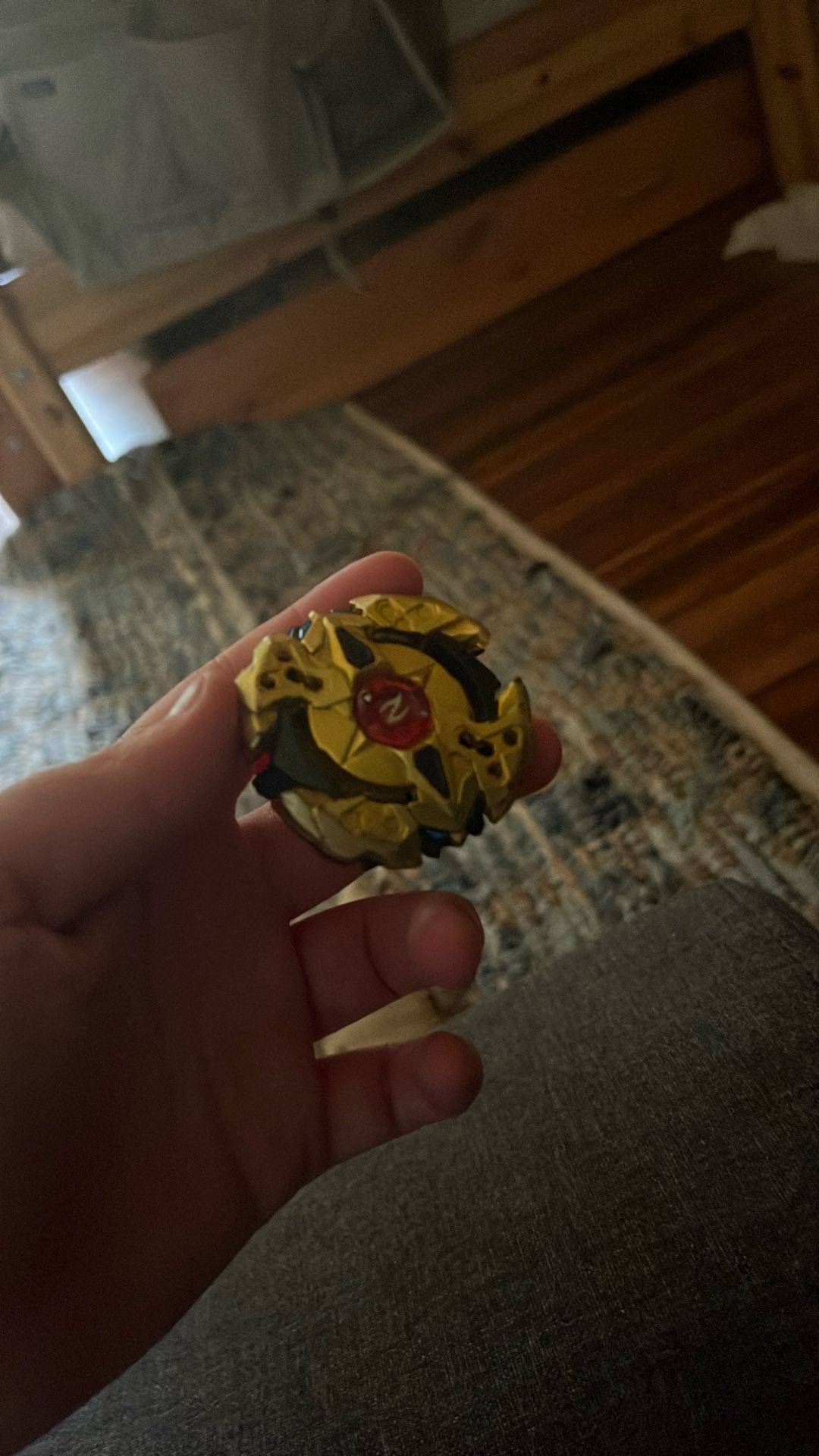 Gold Galaxy Zeus Beyblade