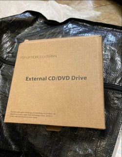External CD DVD drive - New