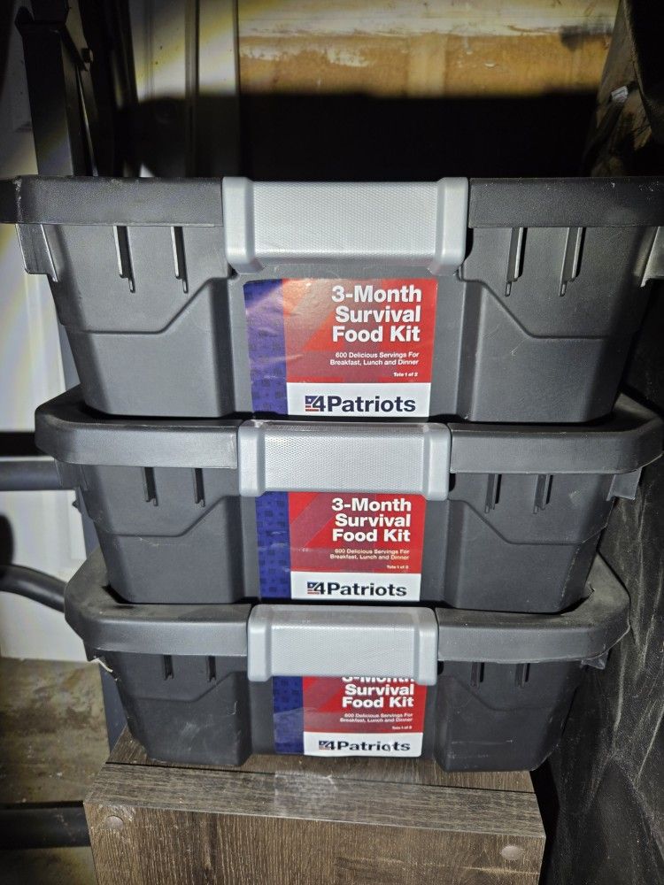 4Patriots  Emergency Survival Food Kits