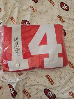 San Francisco 49ers RICKY PEARSALL Jersey  SIGNED AUTHENTIC