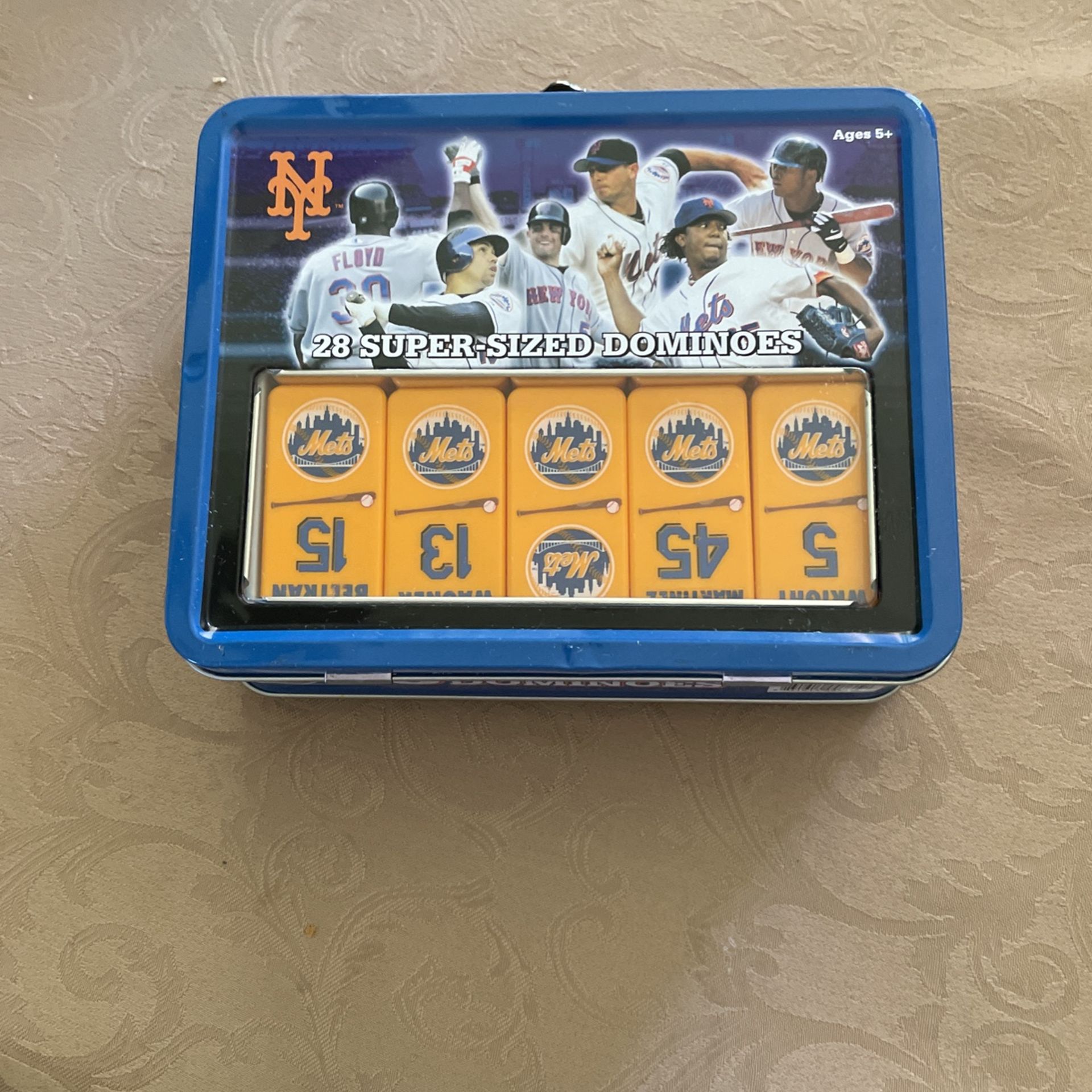 New York Mets Baseball Dominoes