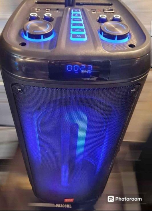 BLUETOOTH PORTABLE SPEAKER KARAOKE 🎶🎉🥳🎤🔋🎈🎵
