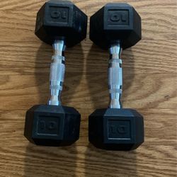 dumbbells 10lbs 
