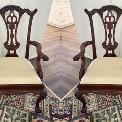 Pair Of Maitland  Smith Arm Chairs 