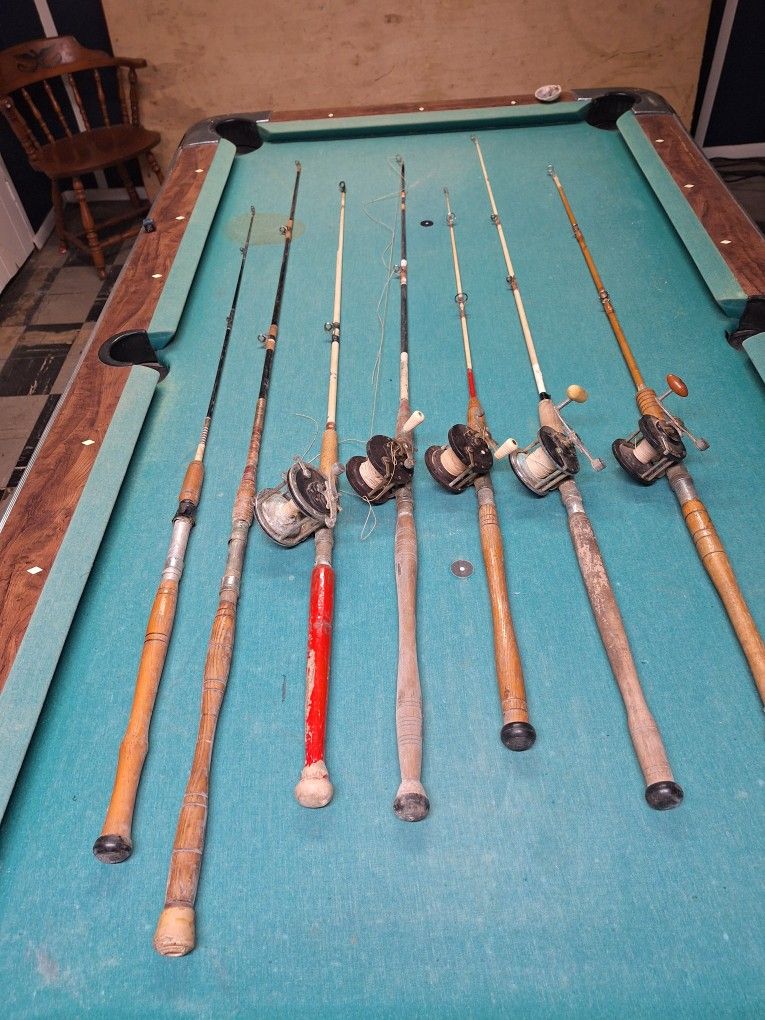 Vintage Penn Rod And Reels