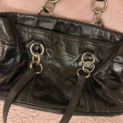 Leather Coach Bag