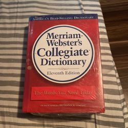 merriam webster collegiate dictionary eleventh edition / color :red