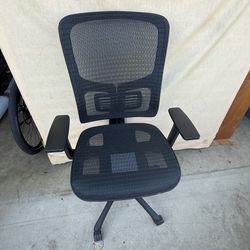 Ergonomic Mesh Office Chair with Adjustable Lumbar Support, Arms, Tilt, Height