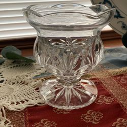 24% Lead Crystal  Bowl 5 1/2”