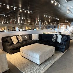 Grey 3PC Sectional Couch