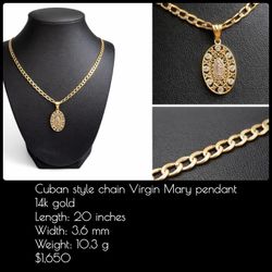 Genuine gold and silver.