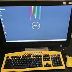 AIO  🖥  DELL OptiPlex 9020 - Intel  i7 (4TH.  GEN.) 🔌 Windows 11 Home - HDMI, SD, WebCam, DVD-RW  Work Good  ✔️