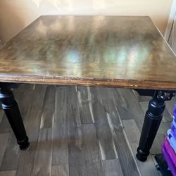Used Sturdy Table  Cafe Style 