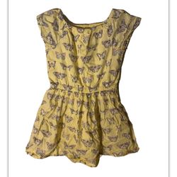 Girls Gymboree Butterfly Dress, Size XS (4)