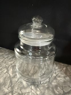 Classic Glass Container Or Candy Jar