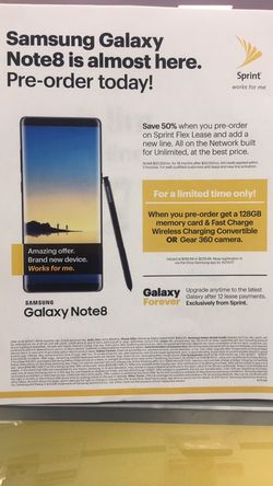 NOTE 8 PREORDER!
