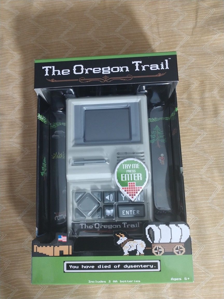 The Oregon Trail Handheld Game