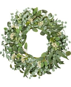 Eucalyptus Boxwood Wreath