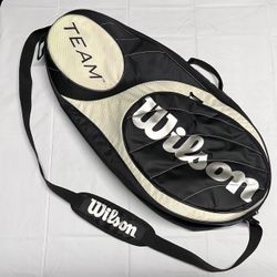 Wilson Tennis Bag (Holds 4 racquets)(Bag Only ….No Rackets)