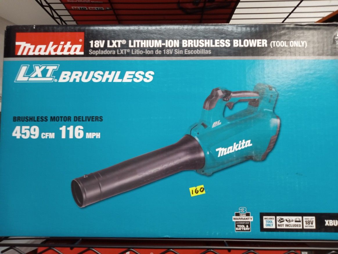Makita New 18v Brushless Blower