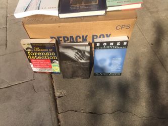 Assorted police exam books and tactics.