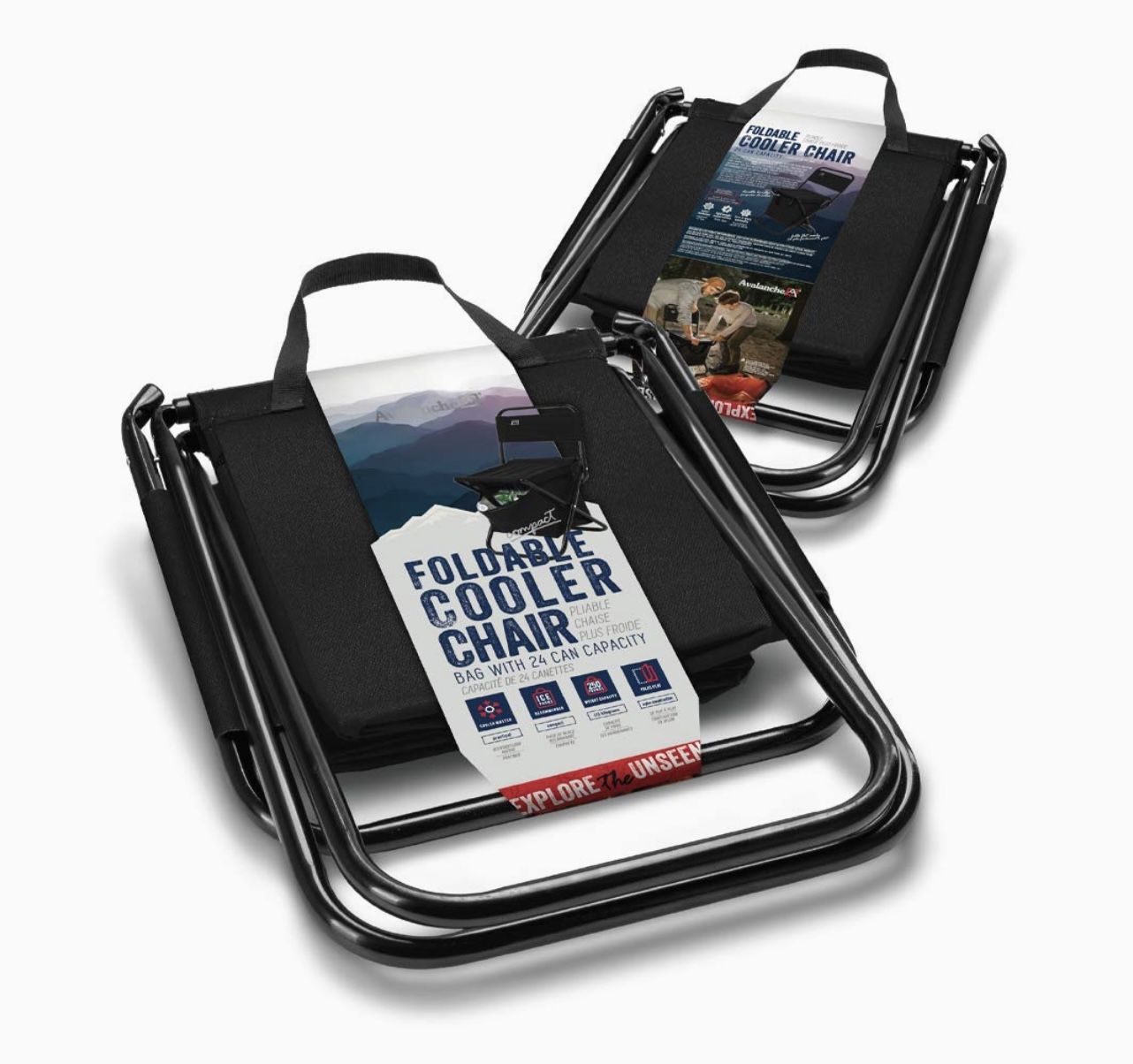 Avalanche Foldable Cooler Chairs (Brand New)
