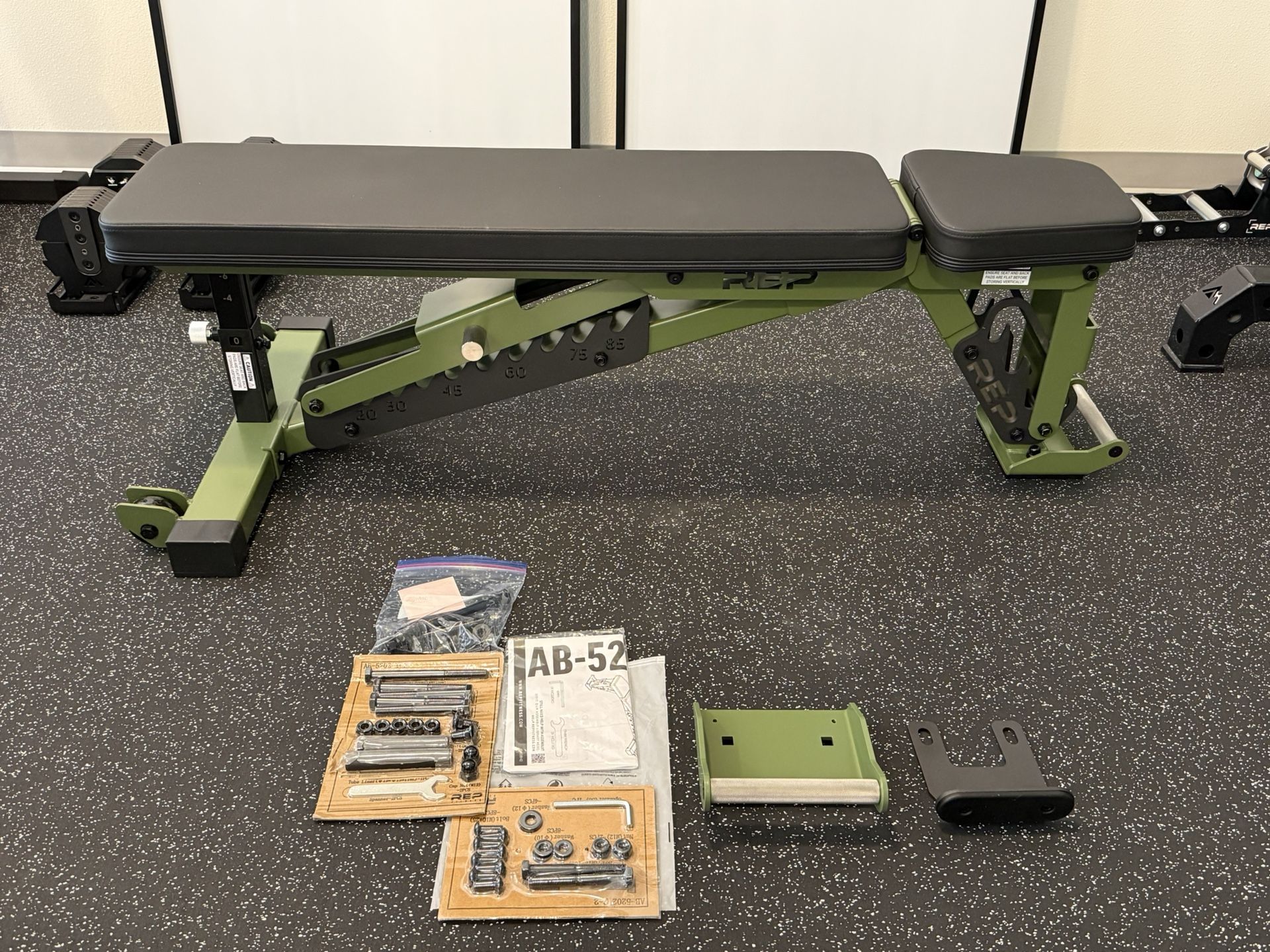 REP Fitness AB-5200 Adjustable Bench With Decline Post