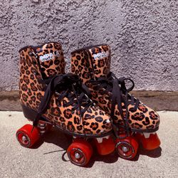 Impala Roller Skates Leopard