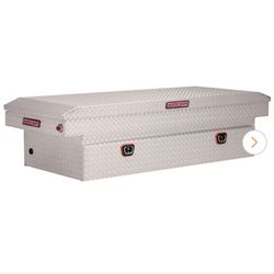 BRAND NEW IN BOX Weather Guard 72 in. Diamond Plate Aluminum Full Size Crossbed Truck Tool Box