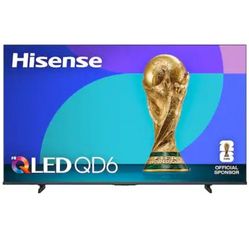Hisense 50" Class Qd6 Series (50qd65qf, 2025 Model) Qled 4k Uhd Smart