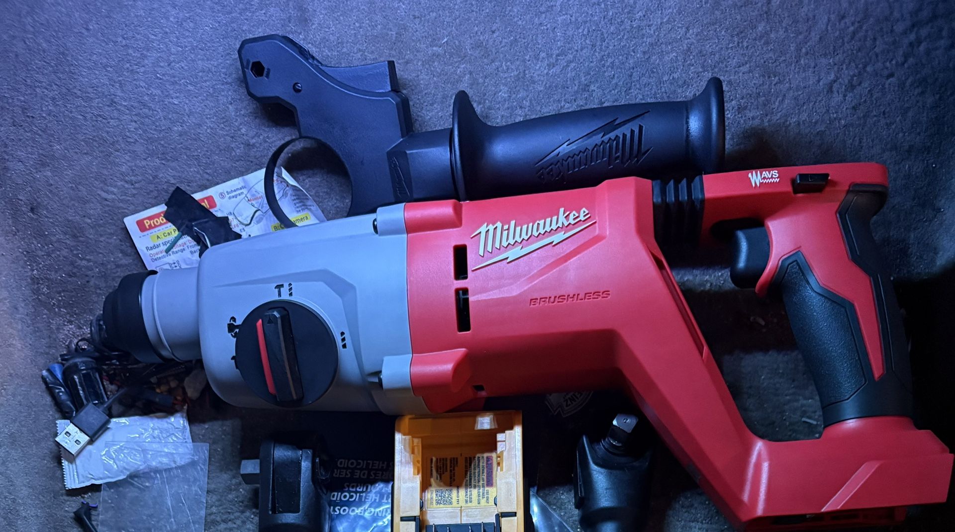 New Milwaukee Hammer Drill Battery Operated Tool