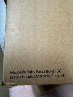 Marbella Ruby Pasta Bowls (4)