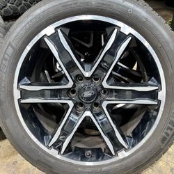 22” FORD F150 wheels expedition limited rims Michelin USED TIRES 285/45/22