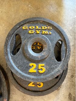 Gold’s GYM 25lbs Weight Plates
