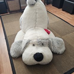 Giant stuffed animal dog/chair
